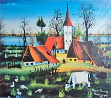 Stjepan Vecenaj - Krava na pasi 1972 - Siebdruck - signiert + nummeriert