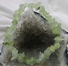 PREHNIT  Edelstein-Armband