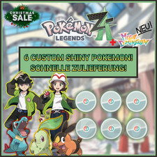 ✨6 SHINY CUSTOM POKEMON NACH