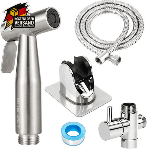 Bidet handbrause set edelstahl - bidet,