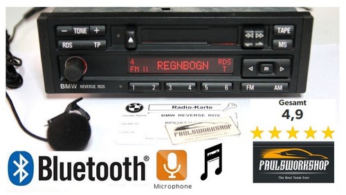 Radio bmw reverse rds inkl - radio,