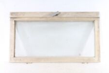 1 x altes Holzfenster Oberlicht Fenster Holz 77,5cm x 43cm x 2,7cm