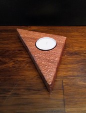 Teelichthalter Kerzenhalter Holz Cumaru Handwerkskunst rustikal Deko Geschenk