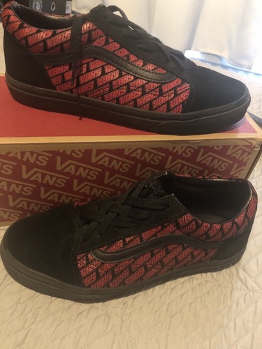 Rot und schwarz old skool - old, vans