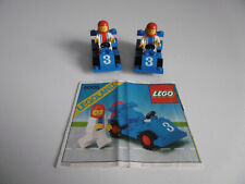 Lego Legoland 6605 zwei Road Racer Rennwagen Rennauto Rennfahrer Go Cart 1984