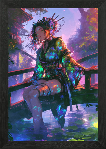 Anime mädchen kimono - im,