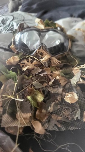 Ghillie maske - maske, 🍀🍁🌿
