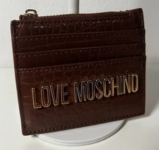 Love Moschino Kartenetui braun