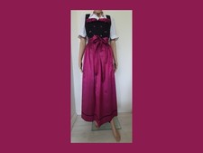 Dirndl mit Schürze / schwarz pink-rosa / Trachten Manufaktur München Gr. 36