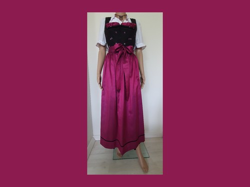 Dirndl mit schürze schwarz - dirndl,