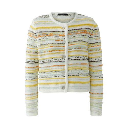 Oui multicolor strickjacke - oui,