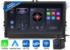 Für VW Eonon VWX6S Android 13 6+64 Autoradio 9" QLED GPS Navi Navigation CarPlay