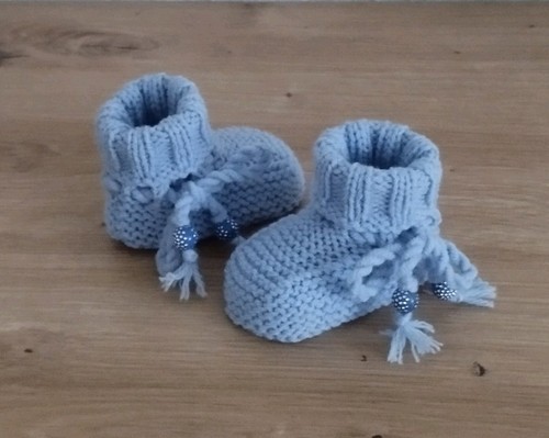 Babyschuhe gestrickt - babyschuhe,,
