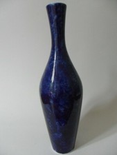 Heinrich Keulenvase Kobaltblau