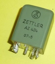 Relais  Zettler 12 V Modell AZ424