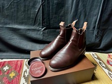 R.M. Williams Comfort Turnout Round Chestnut Yearling Leather EU42 UK8G