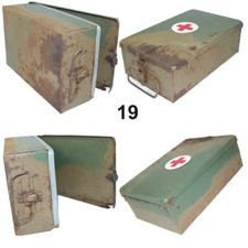 Sanikasten Verbandskasten Metall Blech - IFA ARMEE NVA DDR - Zum Aufarbeiten #19