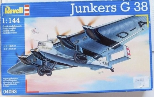 Modellflugzeug junkers g38 - junkers,
