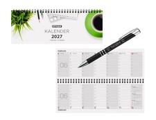 Schreibtischquerkalender 2027