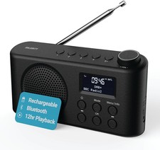 DAB+ Radio, BT, Kopfhörerbuchse, USB-C laden, Wecker, Majority Orwell, WIE NEU