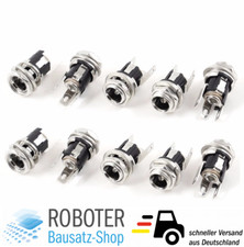 10x 5.5x2.1mm Einbaubuchse DC