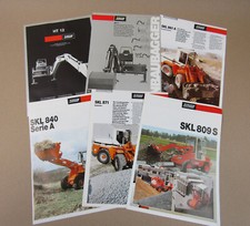 6x Prospekt Schaeff Radlader