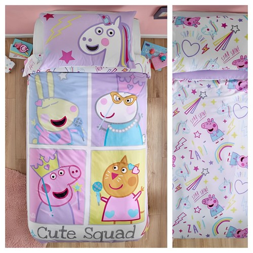 Bettwäscheset peppa pig - bettwäscheset,