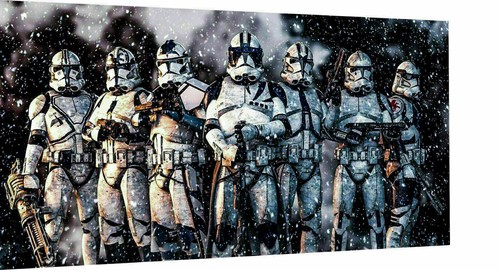 Leinwand star wars - leinwand,