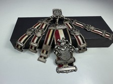 SAMMLUNG 6 Stk alt BIERZIPFEL COULEUR ZIPFELBUND Mensurzipfel Silber Studentika