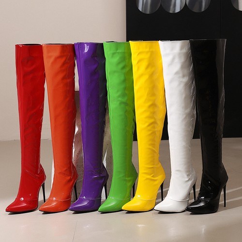Damen over knee - over,