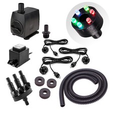 Set Springbrunnenpumpe 3x LED