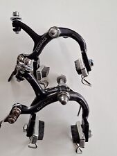Vintage Shimano Dura Ace 7100 Brakes Brake Calipers Bremsen black edition 70's