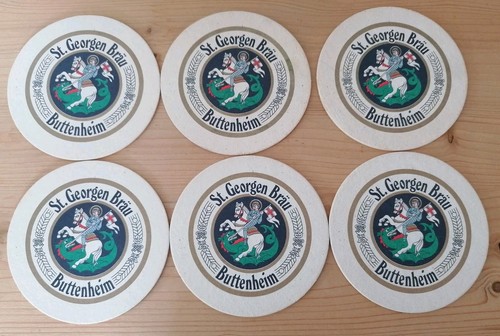 Bierdeckel georgen bräu - bierdeckel,