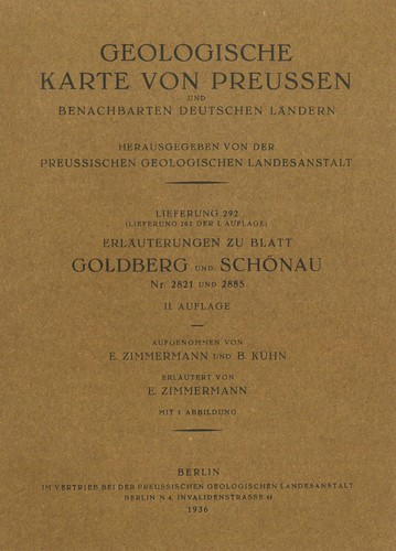 Geologie schönau katzbach - schönau,