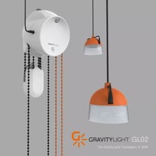 Deciwatt GravityLight GL02 Licht ohne Strom, statt Petroleumlampe, Garagenlicht