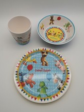 DIE LIEBEN SIEBEN Melamin Geschirr-Set Die Spiegelburg Coppenrath Becher Teller