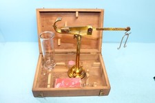 ANTIKE MOHR WESTPHALISCHE WAAGE EINARMIG IM HOLZKASTEN