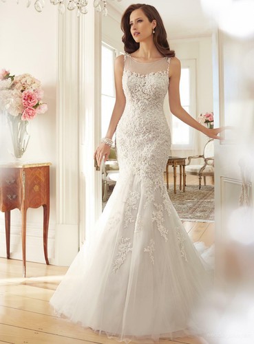 Mermaid spitze brautkleid - mermaid,