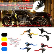 Bremshebel Kupplungshebel Für 7/8" 22mm Motorrad Lenker Bremszylinder Universal