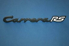 PORSCHE 911 CARRERA RS SCHRIFTZUG EMBLEM MIT BEFESTIGUNGSMATERIAL NEU