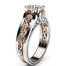 Damenring Zirkonia Stein Rose