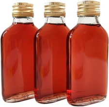 10 x 100ml Flachmann leere