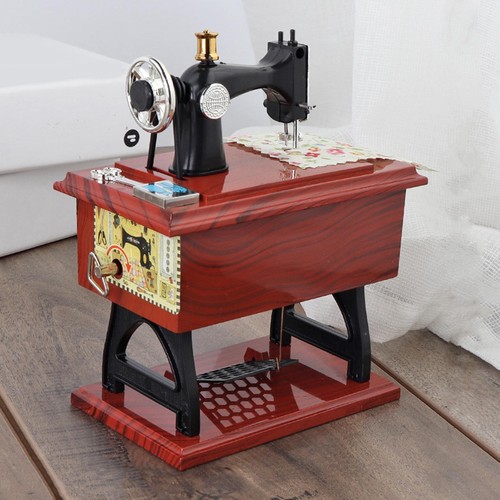 Nähmaschine mini spieluhr - nähmaschine, mini-spieluhr