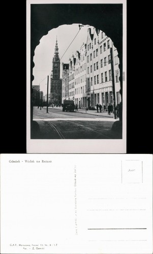 Postcard danzig - postcard,