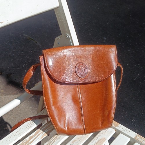 Vintage leder umhängetasche - vintage,