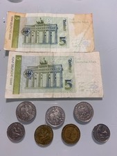 Deutsche Mark 2 Scheine a 5 DM