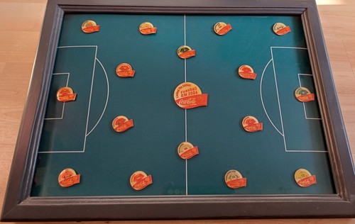 Coca cola pin set - set, fussball-em