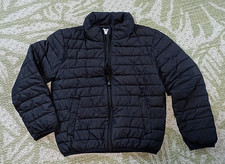 Winterjacke / Pufferjacke / Übergangsjacke -  Gr. 146 - schwarz - Yigga