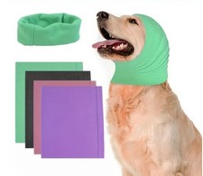 Ohrschutz für  Hunde u Katzen  Kopfmanschette Haustierpflege Ohrenschutz S M L