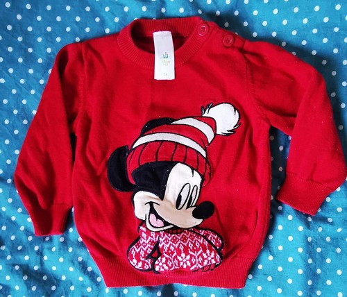 Roter mickey maus - mickey, pulli